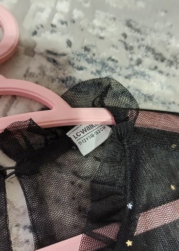 Kız Çocuk Siyah Tüllü Elbise - Görsel 9