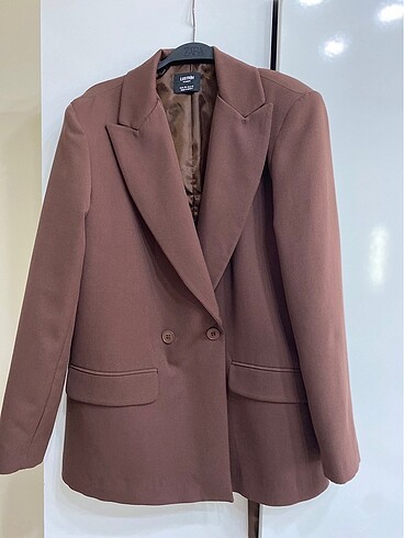 Lustrin kahve blazer ceket