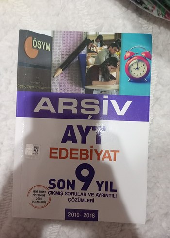AYT Edebiyat Son 9 Yıl Çıkmış Sorular Kitabı