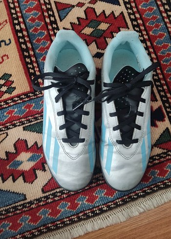 Bağcıklı Mavi Erkek Futbol Ayakkabısı