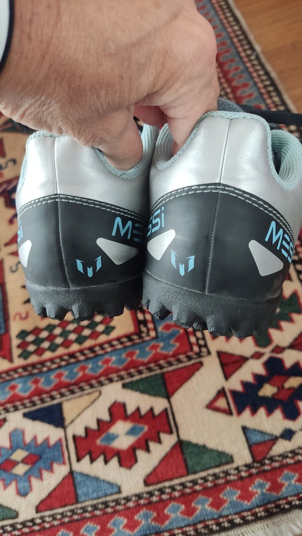 Bağcıklı Mavi Erkek Futbol Ayakkabısı - Görsel 3