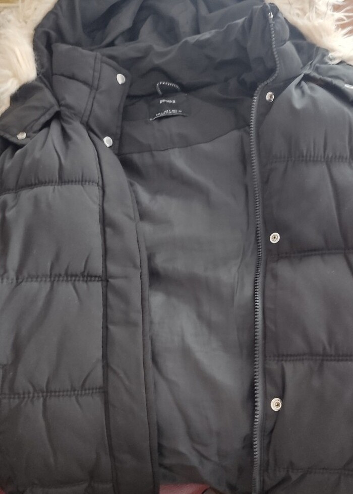 Siyah mont - Görsel 3