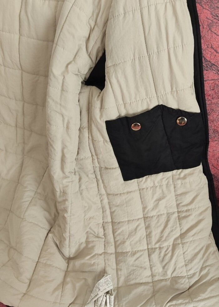 Kapşonlu Zara kaban - Görsel 4