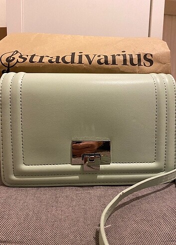 stradivarius mint çanta