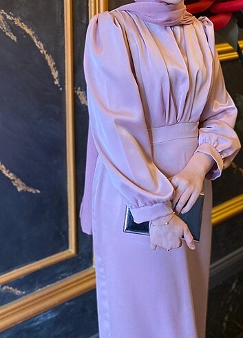 krep kumaş elbise 