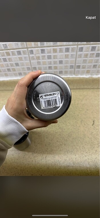 Beden beyaz Renk Stanley Vakum Termos 1 lt