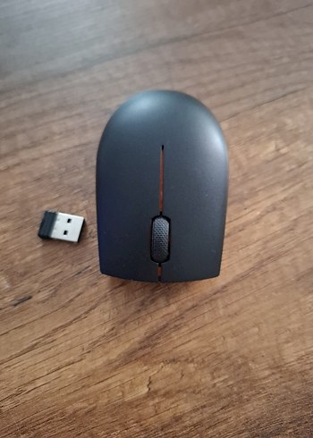 Lenovo Lenovo Kablosuz Turuncu ve Siyah Mouse
