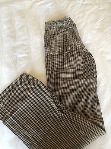 H&M H&M Ekoseli pantolon