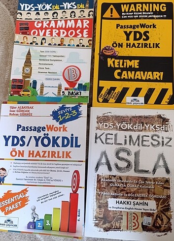 YDS/Yokdil Hazırlık kitap seti