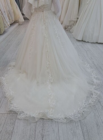 Tesettür Nisanur gelinlik - Görsel 5