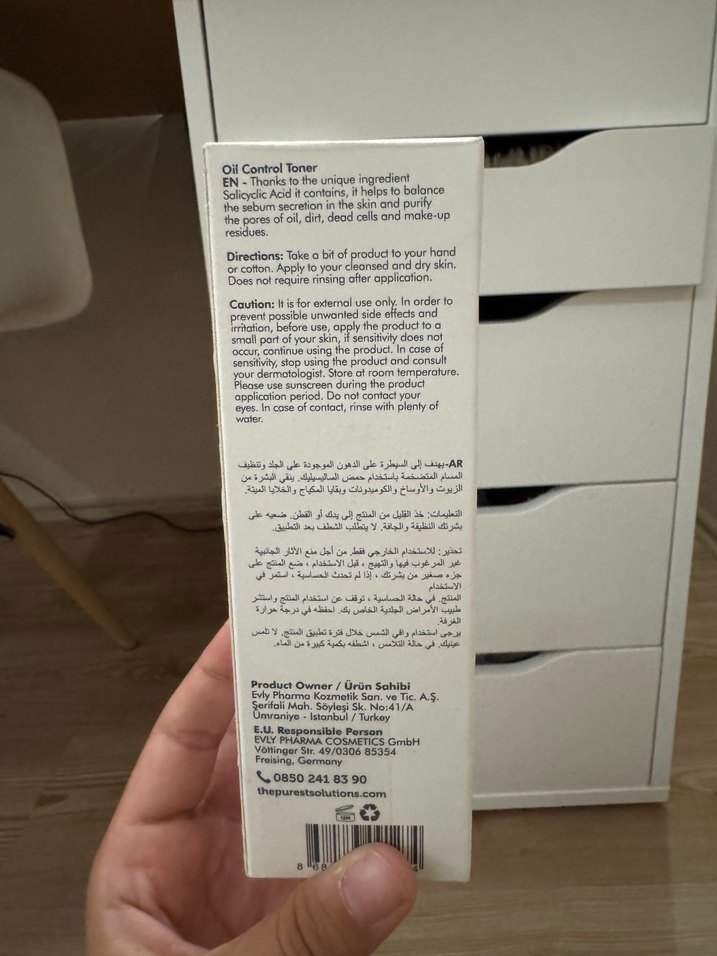 The Purest Solutions Yağ Kontrolü Tonik Sarı - Görsel 3