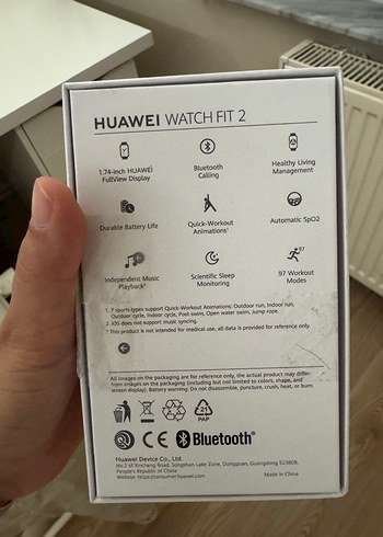 Huawei Watch Fit 2 Akıllı Saat Pembe/rose gold - Görsel 2