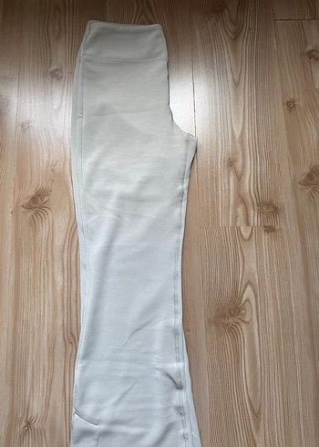 Stradivarius çan paça yumuşak eşofman altı - Görsel 7