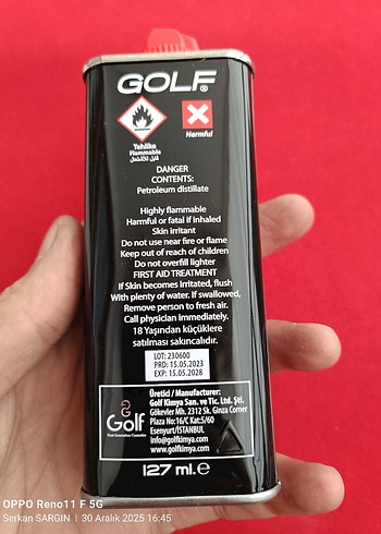 GOLF  -  ZİPPO  & BENZİN - Görsel 2