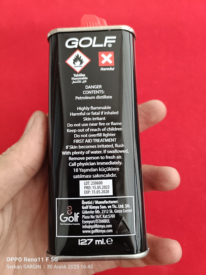 GOLF  -  ZİPPO  & BENZİN - Görsel 2