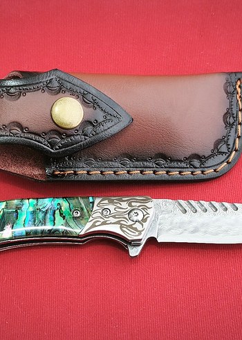 PASLANMAZ SUN MAİ DAMASCUS - ABOLON KABZE & GÜMÜŞ KAPLAMA - Görsel 3