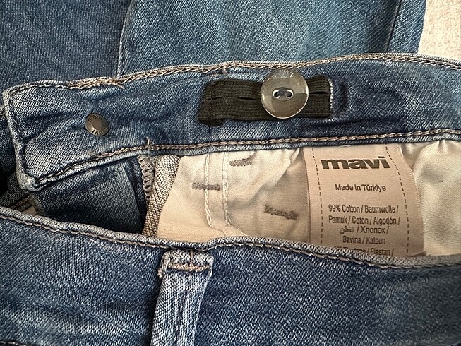 4 Yaş Beden mavi Renk Tom Sporty İndigo Mavi Jeans Pantolon
