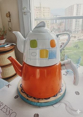 çaydanlık takımı - Görsel 2