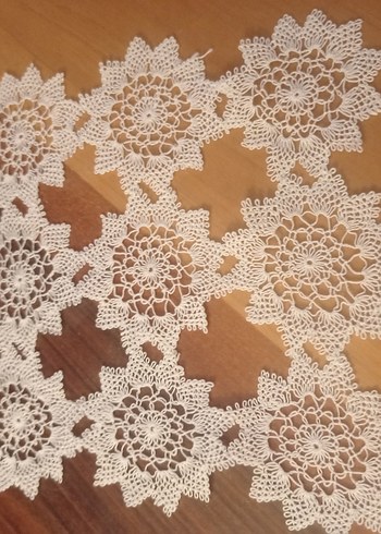 El Yapımı iğne oyası salon takımı - Görsel 2