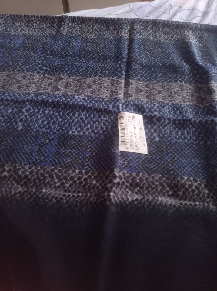 Ören bayan pamuklu eşarp - Görsel 3