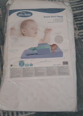 Sevi Bebe Beyaz Bebek Reflü Yatağı