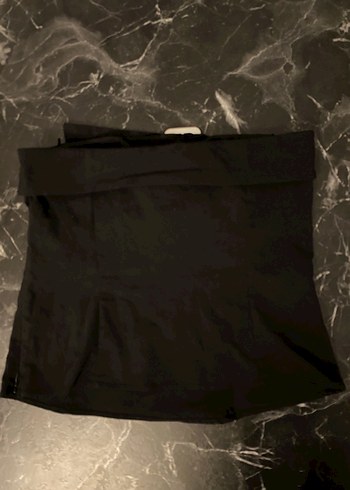 STRADİVARİUS Kemer Detaylı Siyah Bluz - Görsel 4