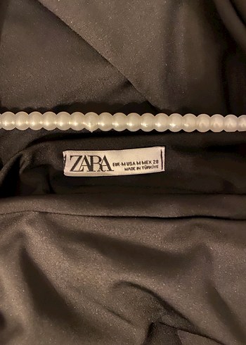 Orjinal Zara Şık Elbise,Tek Omuz Siyah-M - Görsel 2