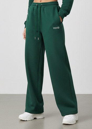 YENİ VOID,Koyu Yeşil Eşofman Polarlı-L/XL uyumudur - Görsel 2