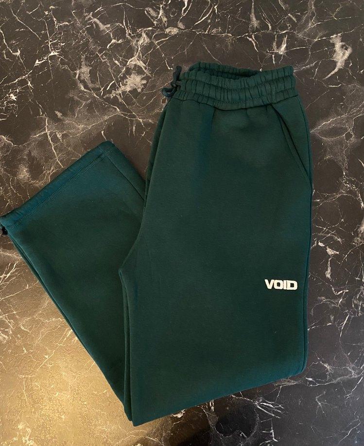 YENİ VOID,Koyu Yeşil Eşofman Polarlı-L/XL uyumudur - Görsel 3