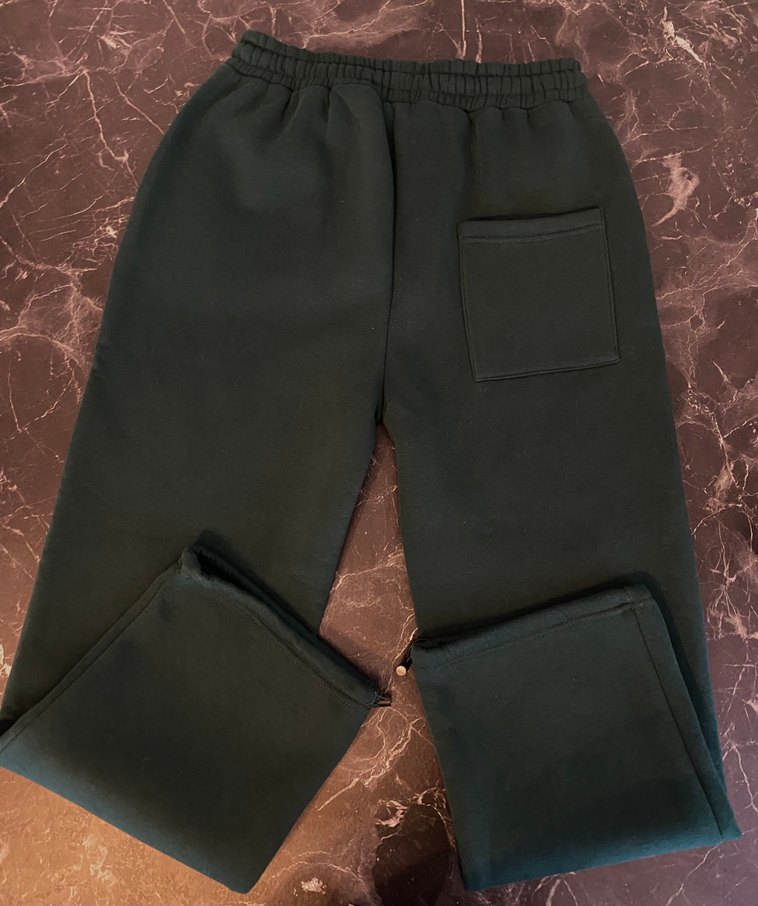 YENİ VOID,Koyu Yeşil Eşofman Polarlı-L/XL uyumudur - Görsel 5