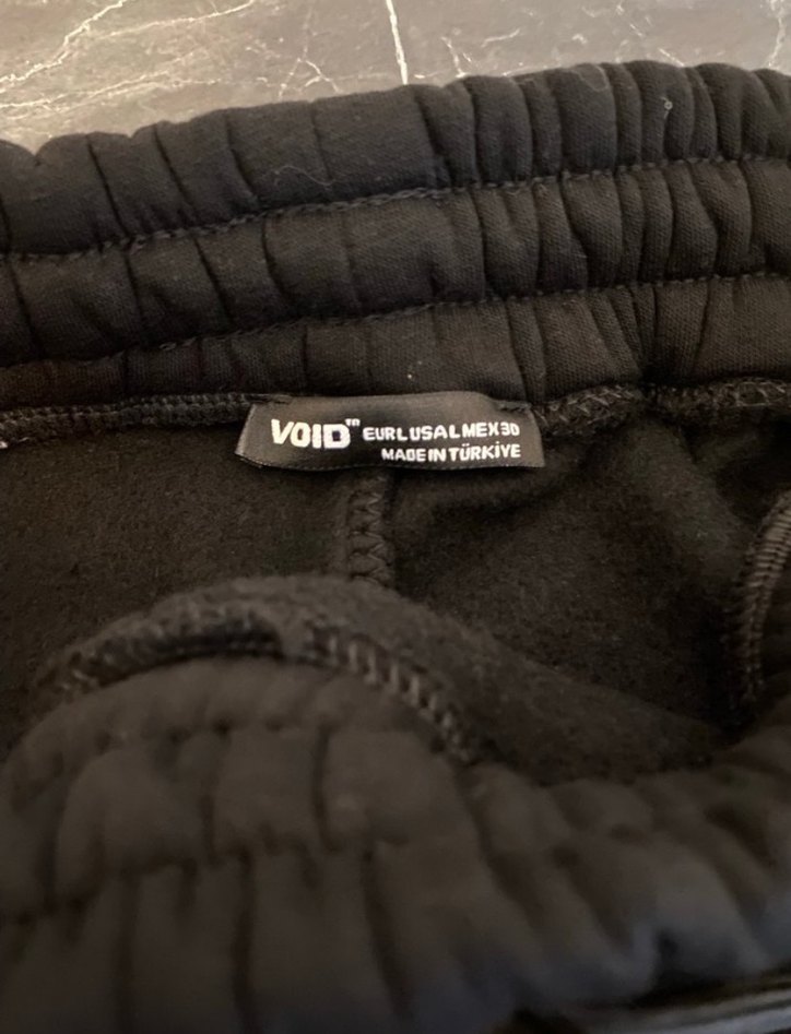 Yeni,VOID Polarlı Siyah Eşofman-L - Görsel 3