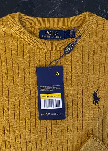 Ralph Lauren Yeni,Kullanılmamış Kazak-Hardal Rengi,S - Görsel 3