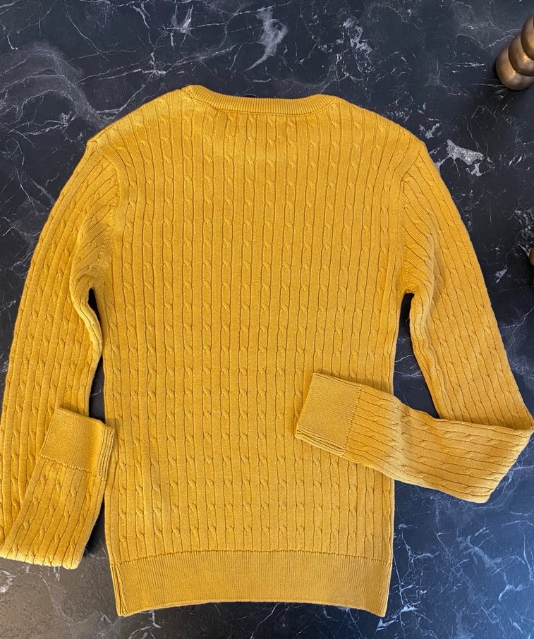 Ralph Lauren Yeni,Kullanılmamış Kazak-Hardal Rengi,S - Görsel 4