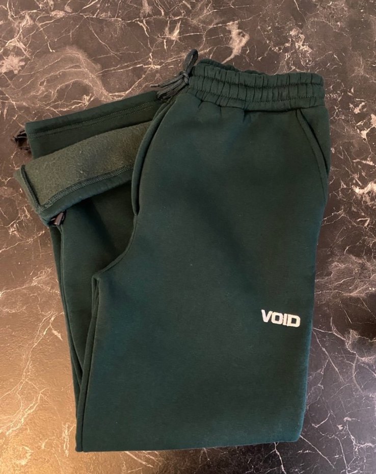 Yeni VOID Polarlı Koyu Yeşil Eşofman-M - Görsel 3