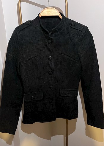 Siyah blazer ceket