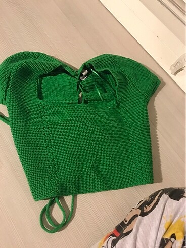 Crop yeşil