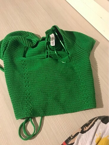 s Beden Crop yeşil
