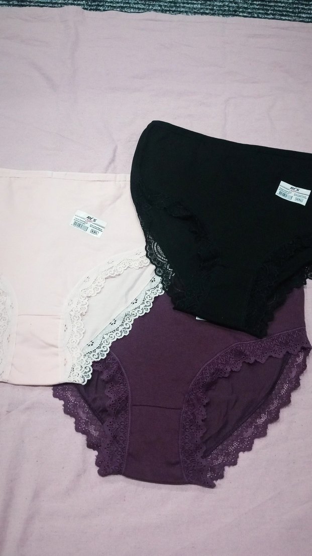 Pastel Renkli Midi Kadın Külot Seti - Görsel 2