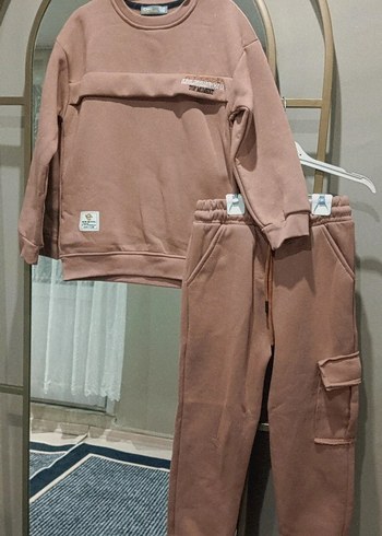 Erkek Kahverengi Rahat Eşofman Takımı - Görsel 2