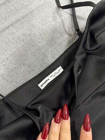 Bershka Bershka Saten Elbise