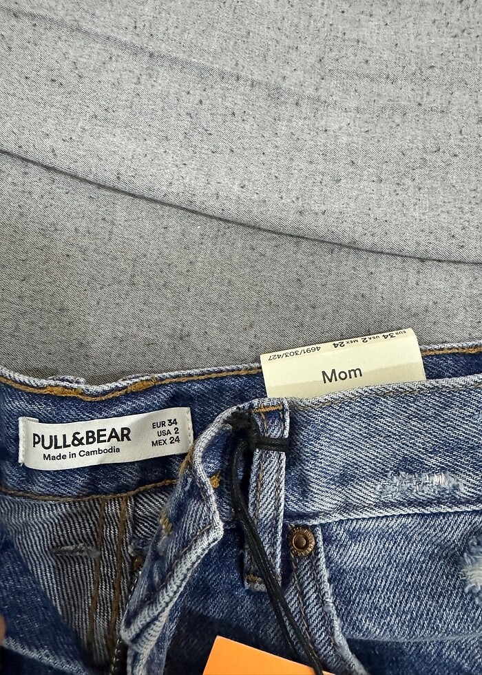 Pull&bear Denim Şort - Görsel 2