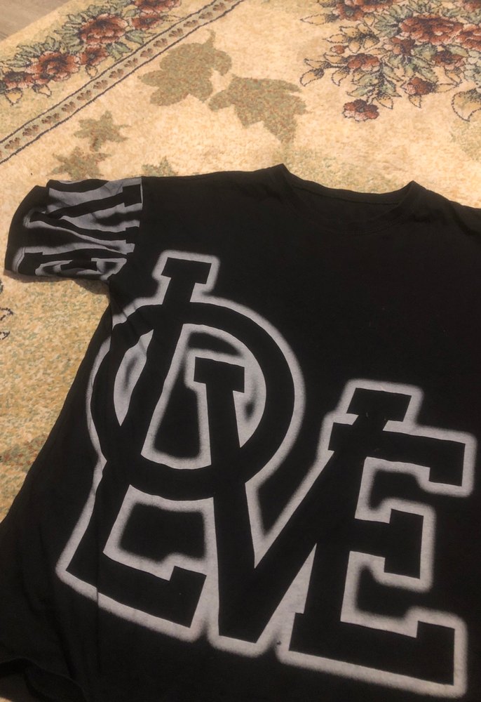 Rock Punk Tarz Siyah Baskılı tişört - Görsel 2