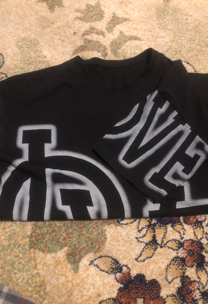 Rock Punk Tarz Siyah Baskılı tişört - Görsel 3