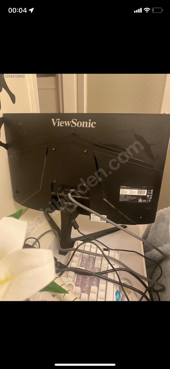 ViewSonic 23inç Siyah Monitör - Görsel 2