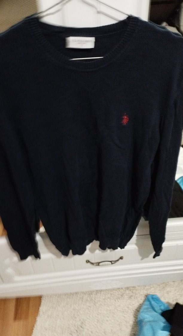 Erkek Lacivert Triko Kazak - Görsel 2