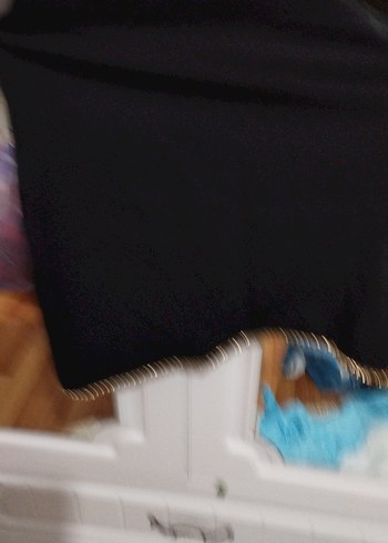 Zincir Detaylı Siyah Kadın Şal - Görsel 2