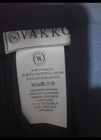 40 Beden lacivert Renk Vakko pantolon