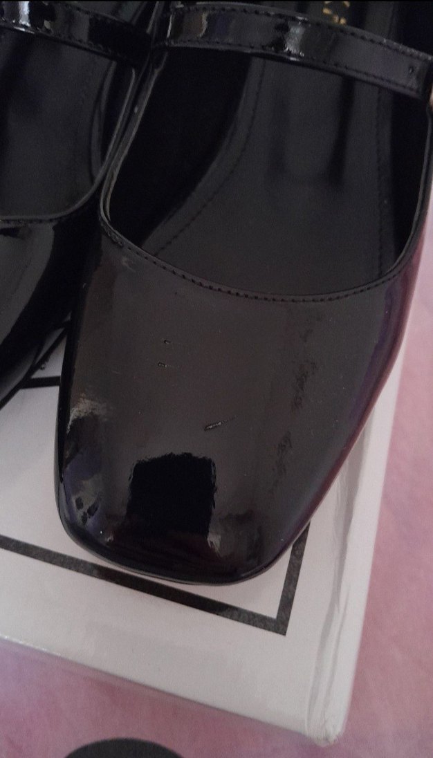 Tokalı Siyah Mary Jane Ayakkabi - Görsel 4