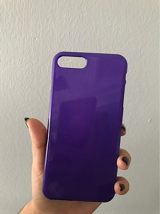İphone 7 plus mor ve ananaslı kılıf