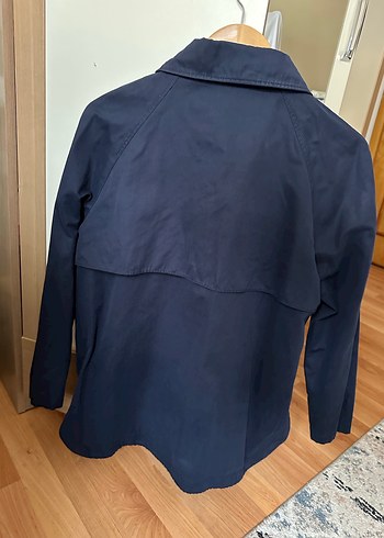 Lacivert renkli çıtçıtlı Ceket - Görsel 2